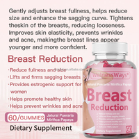 Gummies de réduction mammaire WelnessWays Private Label BBL pour des seins naturellement plus fermes, réduisant le volume et la taille