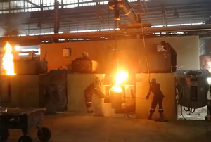 Horno de fusión de inducción de frecuencia media de 750KG de alta calidad, horno de fundición de tiristor eléctrico de acero y hierro, venta de Metal - Product Image 4