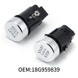 Botón de Arranque sin Llave Volkswagen 18G959839A, Interruptor de Encendido/Apagado del Motor para Bora Viloran, Material ABS - Product Image 4