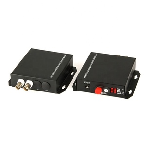 1 Paire 720P 960P 2 Canaux <span class=keywords><strong>Coaxial</strong></span> AHD HD CVI Fibre Optique Convertisseur Vidéo - Product Image 4