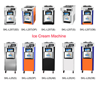 Machine à Crème Glacée Molle Prix Usine, Machine à Glace au Yogourt Glacé, Machine à Vendre des Crèmes Glacées