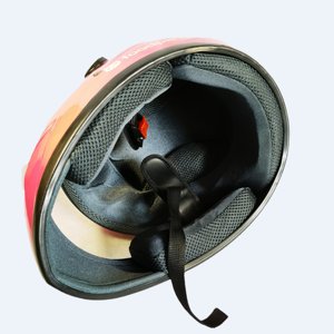 หมวกกันน็อคเต็มใบแบบปรับแต่งได้สำหรับจัดส่งอาหารผลิตโดยรถจักรยานยนต์บริษัท foodpanda Bee ของแท้ - Product Image 6