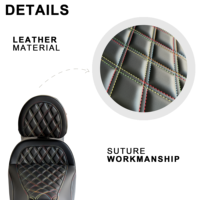 Siège de moto confortable avec surpiqûres arc-en-ciel, coussin double gel intégré et dossier conducteur réglable pour Harley Touring 08-23