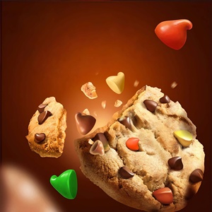 <span class=keywords><strong>Biscotti</strong></span> Croccanti al Cioccolato 3kg, Snack Esotici Certificati ISO, <span class=keywords><strong>Biscotti</strong></span> Morbidi al Gusto di Fagioli Colorati - Product Image 1