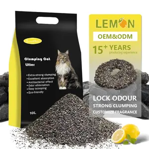 Bentonite Naki cevher kedi kumu kolay temiz rized rized yapışmaz su emici Pet temizlik ürünleri hızlı topaklanmayan kedi kumu