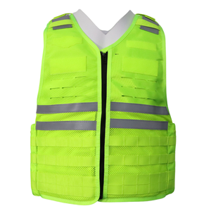 Giubbotto Antiproiettile Riflettente Vanda 2025 Kr1 Tattico in Nylon 500D Nero, Equipaggiamento per Difesa Personale con Protezione di Livello 1 - Product Image 2