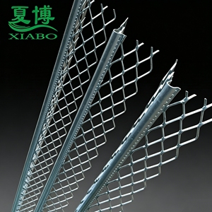 Cornière en métal expansé en aluminium pour <span class=keywords><strong>protection</strong></span> murale et plâtrage, prix usine, pour plâtre extensible et cornière en acier pour cloison sèche - Product Image 1
