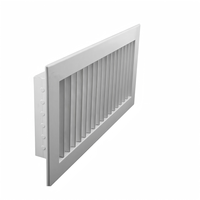 Grille de retour d'air murale pour climatisation, grille de conduit en plastique