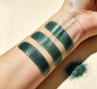 GUANZUN Waldgrüner Lidschatten Highlighter Metallisches Aluminium-Glitzerpigment 5-100 Mikron Kosmetisches Schimmerpulver Kostenlose 1g Probe