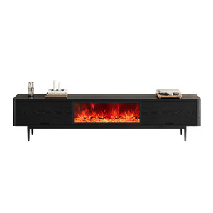 Grand centre de divertissement nordique 75 pouces blanc TV <span class=keywords><strong>Console</strong></span> support meubles salon moderne en bois <span class=keywords><strong>meuble</strong></span> TV supports meubles - Product Image 3
