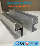 Système de montage solaire sur rail en aluminium pour toiture, supports photovoltaïques pour panneaux solaires sur toit en pente ARTSIGN