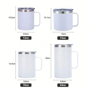 Vaso Térmico de Acero Inoxidable de 24 oz, Doble Aislamiento, Ecológico, con Asa Personalizada, para Café, Agua Fría o Caliente - Product Image 2