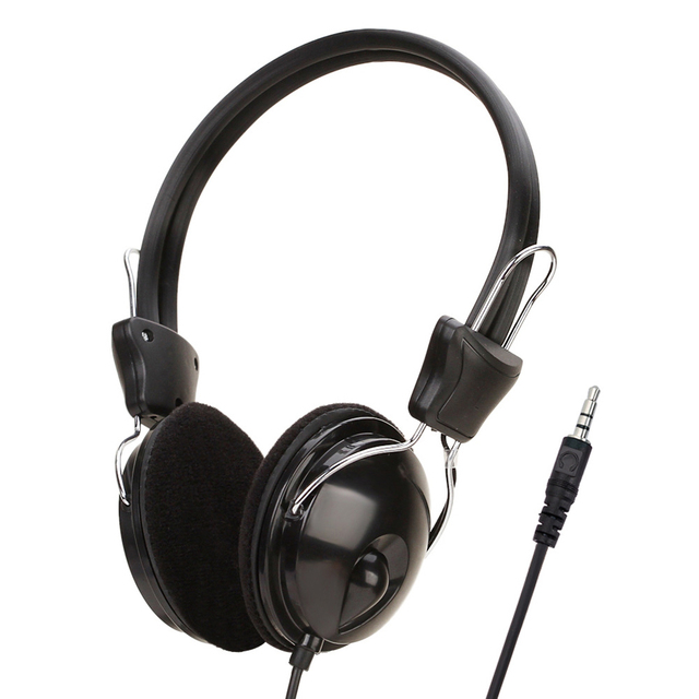 LINX Business Headset with Microphone for PC 3.5mm 1.5M Cable 40MM Speaker IPX3 Waterproof
