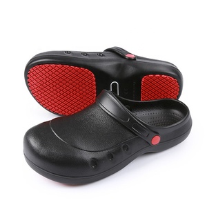 Chaussures de sécurité légères antidérapantes à bout en acier <span class=keywords><strong>pour</strong></span> la cuisine, chaussures de travail <span class=keywords><strong>pour</strong></span> hommes, pantoufles en EVA souples <span class=keywords><strong>pour</strong></span> l'hôtel - Product Image 2