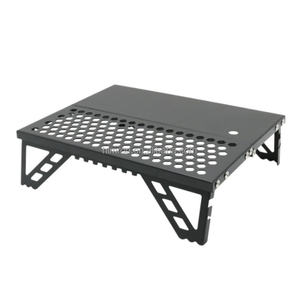 <span class=keywords><strong>Table</strong></span> <span class=keywords><strong>pliante</strong></span> d'extérieur en alliage d'aluminium, ultra-légère, portable, pour café, barbecue, pique-nique - Product Image 3