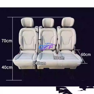 Ghế gấp da cho Mercedes-Benz <span class=keywords><strong>VITO</strong></span> <span class=keywords><strong>TOURER</strong></span>, v-class, và metris với cài đặt dễ dàng - Product Image 6