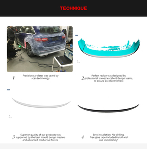 Aileron arrière en fibre de carbone série 6 GT G32 pour BMW <span class=keywords><strong>630i</strong></span> 640i <span class=keywords><strong>Gran</strong></span> <span class=keywords><strong>Turismo</strong></span> 18-19 - Product Image 6