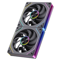 Ventilateur de refroidissement CPU SNOWMAN 120 mm pour ordinateur de jeu, faible bruit, 4 broches, roulement hydraulique, ventilateur de boîtier PC ARGB