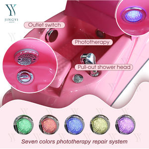 Salon de manucure enfants spa chaise de pédicure bonjour <span class=keywords><strong>kitty</strong></span> couleur rose réglable enfant chaise de massage des pieds pédicure et manucure à vendre - Product Image 3