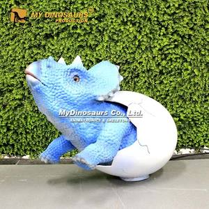 Mijn Dino Ad-254 Dinosaurus Park Simulatie Uitbroeden Baby Dinosaurus Triceratops Ei - Product Image 3