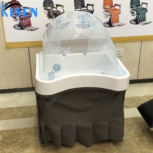 Bac à shampoing Kisen de haute qualité avec circulation d'eau et vapeur, équipement de salon de coiffure pour spa capillaire - Product Image 3