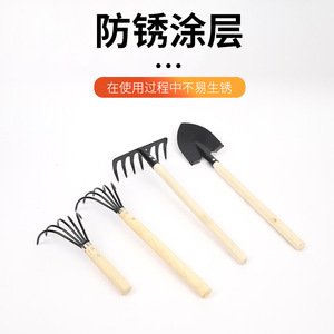 Garden Hand Tools Set Steel Tpr Handle Ergonomic Design For Planting And Cultivating - Product Image 3