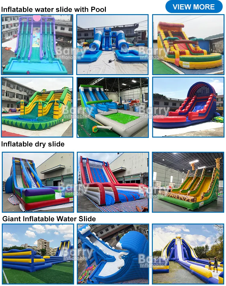 Casa inflável comercial de PVC para parque aquático, escorregador de água e seco, preço inflável para aluguel de festas, divertimento e diversão