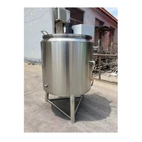 Cuve de Pasteurisation et de Refroidissement Multifonctionnelle 50-200 Litres pour Lait (100L)