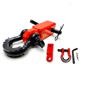 U Hình HợP Kim Tow Hook bảo vệ bìa cho off-road xe 4x4 Trailer kéo sửa đổi Phụ kiện cho SUV Xe tải - Product Image 1