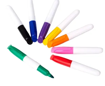 Оптовая продажа, миниатюрный цветной маркер, акварельная ручка, светодиодная ручка для белой доски