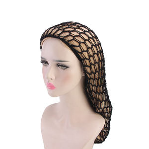 Red Grande de Ganchillo <span class=keywords><strong>PARA</strong></span> EL <span class=keywords><strong>Pelo</strong></span>, Gorro de Punto de Rayón, Rejilla <span class=keywords><strong>PARA</strong></span> EL <span class=keywords><strong>Pelo</strong></span>, Gorro de <span class=keywords><strong>Dormir</strong></span>, Envolturas de <span class=keywords><strong>Pelo</strong></span> <span class=keywords><strong>Rizado</strong></span>, M3755 - Product Image 2
