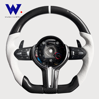 Volant en fibre de carbone personnalisé pour BMW F01 F10 F20 F21 F22 F25 F26 F30 F32 F36 M2 F87 M3 F80 M4 F82 F90 X5 F15 X6 F16