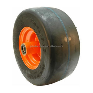 גלגל גומי מלא למכסחת דשא 13x6.50-6, צמיג חלק למכסחת דשא מסוג Zero Turn - Product Image 1