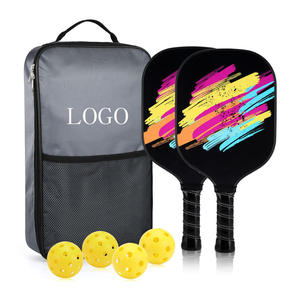 Pagaies de pickleball avec surface en fibre de verre et noyau interne en PP Ensemble de pickleball léger - Product Image 6