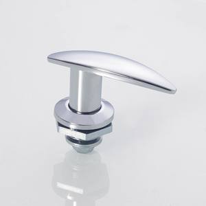 लंबे समय तक जस्ता मिश्र धातु t कैबिनेट दरवाजा हैंडल लॉक MS309-1 विद्युत कैबिनेट लॉक - Product Image 4