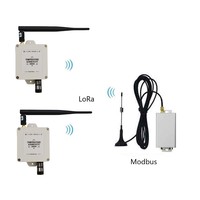 Capteurs LoRa Iot RS485 Modbus Système de surveillance de l'humidité de la température pour l'agriculture