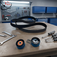 Kit de Correa de Distribución 1608747480 0831Q1 0831W2 con Tensor y Polea Tensora para Peugeot para Citroën 1.6HDi, Kit de Reparación de Motor Diésel