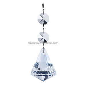 Colgante de punta de gota de cristal para decoración de boda, Material de diamante, cuentas de costura de piedra Natural transparente para vestidos - Product Image 4