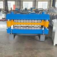 Machine de formage de rouleaux entièrement automatique à double couche pour panneaux de toiture et de mur en acier coloré, offre spéciale