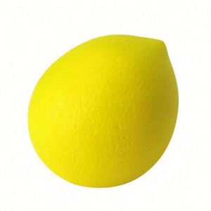Custom Logo High Quality PU Simulated Lemon Pu Stress Relievers Stress Toy Stress Ball for Promotion <b>Gift</b> - Product Image 2