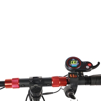 Trottinette électrique pliable de 10 pouces en alliage d'aluminium avec double suspension et siège, trottinette électrique pour adultes, déplacements urbains