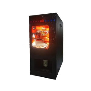<b>Fully</b> <b>Automatic</b> One-Touch Instant <b>Coffee</b> Vending <b>Machine</b> Coin Operated for Food Shops for Fruit Vegetables Used New Motor Farms - Product Image 1