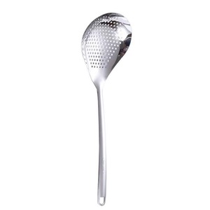 Stainless Steel Strainer Spoon 304 Food Grade Perforated Ladle For Noodles Dumplings Pepper Draining Kitchen Cooking Tool - Product Image 5