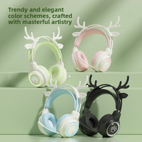 Nouveau casque de jeu filaire circum-auriculaire RVB Devil's VH16 avec réduction de bruit ENC, basses puissantes, pour le sport et les voyages, autonomie de plus de 20 heures