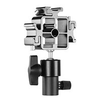 Support de Flash de Studio Photo YITAI en Plastique et Métal avec Trépied Rotatif à 360 Degrés pour Appareil Photo
