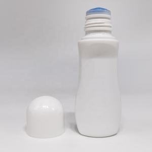Botella Aplicadora de Tela Tejida Blanca Vacía de Plástico HDPE de 65 ml con Tapa de Rosca Arqueada - Product Image 3