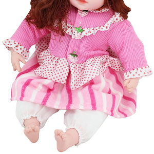 Muñeca Bebé Eléctrica de Silicona de 24 Pulgadas que Habla Inglés, Parpadea <span class=keywords><strong>los</strong></span> <span class=keywords><strong>Ojos</strong></span> y Responde al Tacto - Product Image 4