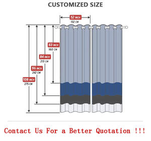 Prezzo di fabbrica a buon mercato girasole stampato colore giallo <span class=keywords><strong>tenda</strong></span> della finestra <span class=keywords><strong>tenda</strong></span> di stoffa sulle pareti tende del soggiorno - Product Image 5