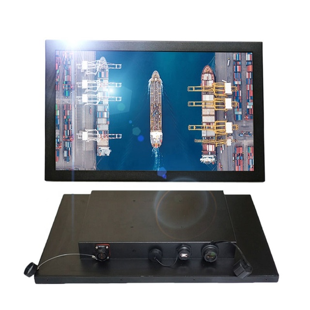 High Brightness 19-Inch LCD Monitor Impermeable IP65 Outdoor LED Panel Industrial Use for Yacht