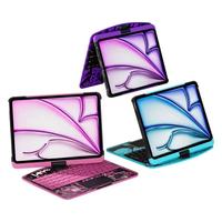 Casing Kickstand dapat dilipat berputar 360, casing untuk iPad 11 2025 Tablet Pro 13 untuk AIR 11 10.9 untuk ipad 7 8 9